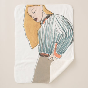 Fashion Vignette Sherpadecke