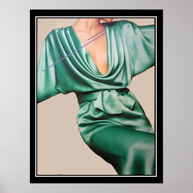 Fashion Vintage Poster (Vorne)