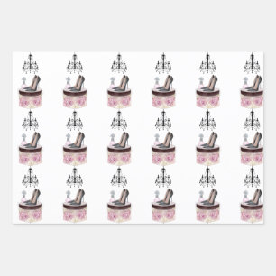 Fashion Wrapping Paper Geschenkpapier Set