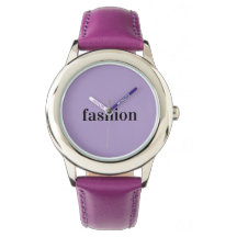 fashionable youthful girl watch