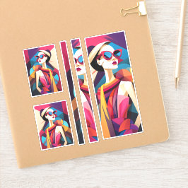 Fashionista 2 Scrapbooking Aufkleber