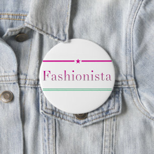 Fashionista Button