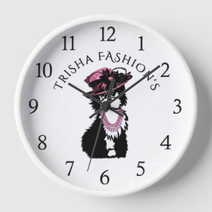 Fashionista Doggie / Niedlicher Welpenhund Uhr