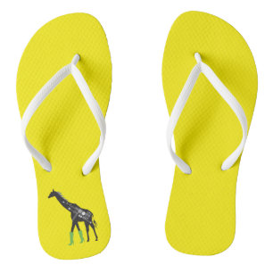 Fashionista Giraffe Fip Flops Flip Flops