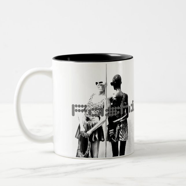 Fashionista Zweifarbige Tasse (Links)