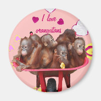 Fass Affe-Orang-Utan Babys