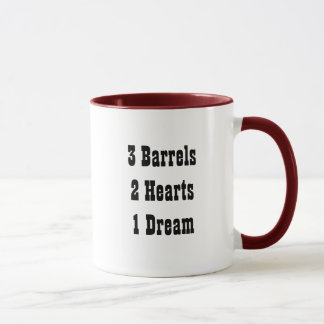 Fass, das Tasse läuft