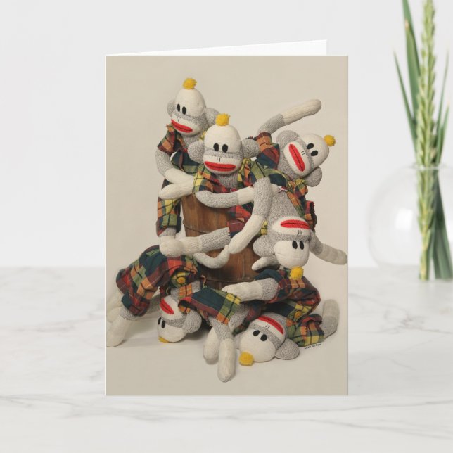 Fass des Affe-freien Raumes Karte (Vorderseite)