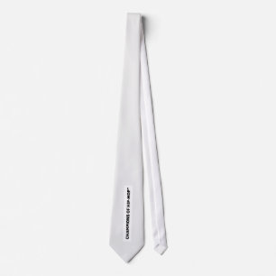 Fass die Glocken-CHAMPIONEN ANGESAGT-HOP Neck Tie Krawatte