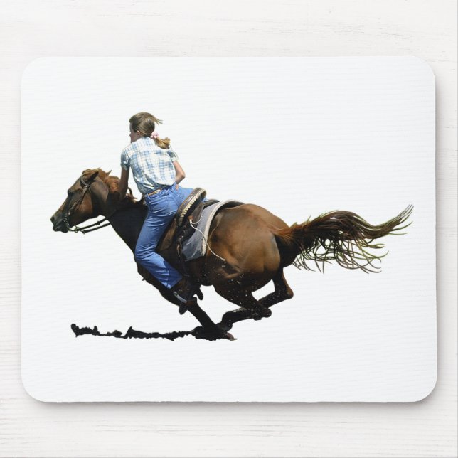 Fass-Laufen - kommend in stark Mousepad (Vorne)