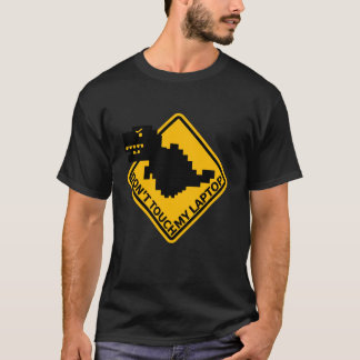 Fass meinen Laptop nicht an -Lustiger IT-Softwarei T-Shirt