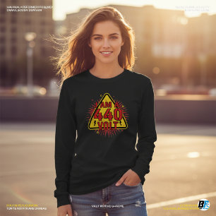 "Fass mich nicht an – ich bin 440 Volt" Gruselig L T-Shirt
