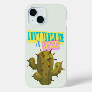 Fass mich nicht an, ich bin ein Kaktus Case-Mate iPhone Hülle