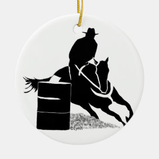 Fass-Rennläufer Keramikornament