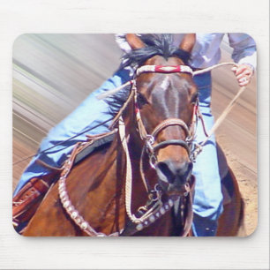Fass-Rennläufer Mousepad