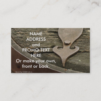 Fass-SpitzenVisitenkarte Visitenkarte