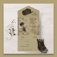 Fass und Stiefel in einer Hochzeit