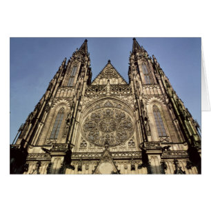 Fassade der Kathedrale von St. Vitus