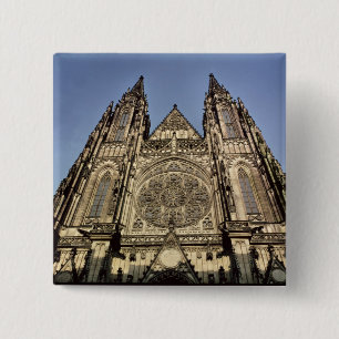 Fassade der Kathedrale von St. Vitus Button