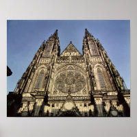 Fassade der Kathedrale von St. Vitus