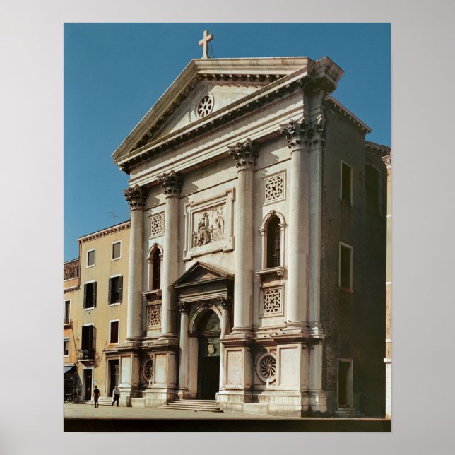 Fassade der Kirche Santa Maria della Poster (Vorne)