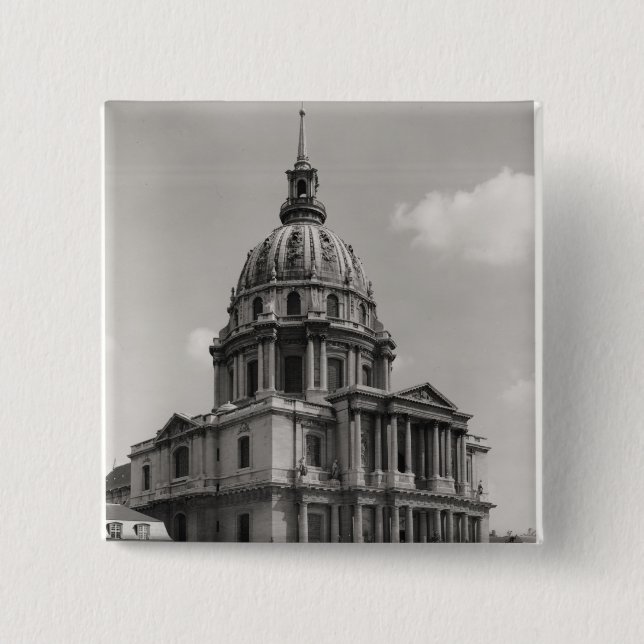 Fassade der Kirche von St. Louis Button (Vorderseite)