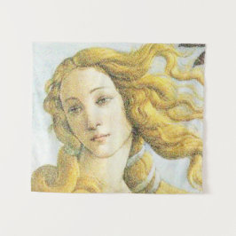 Fassade der Malerei Venus Botticelli Wandteppich
