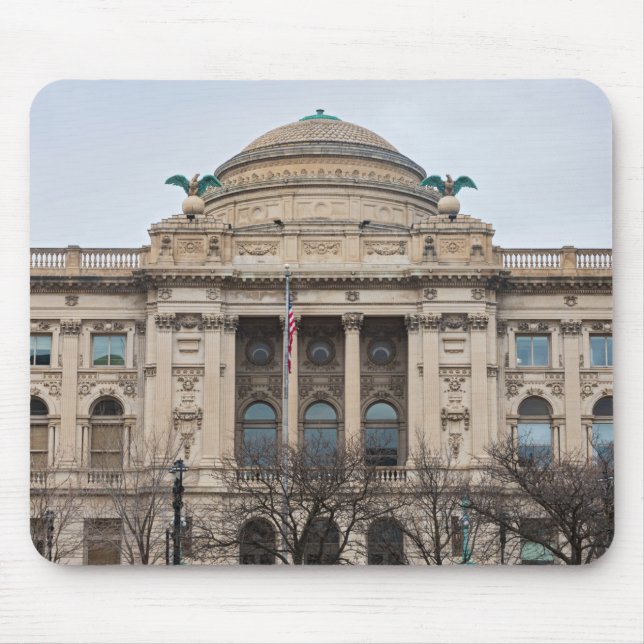 Fassade der Sehenswürdigkeit Milwaukee Mousepad (Vorne)