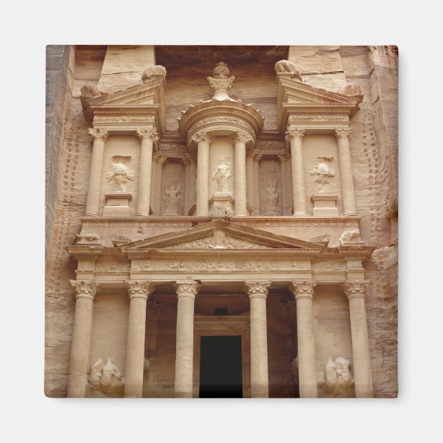 Fassade des Khazneh Firaoun Magnet (Vorne)