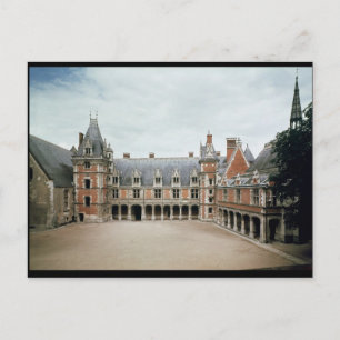 Fassade des Louis XII Flügels, 1498-1503 Postkarte