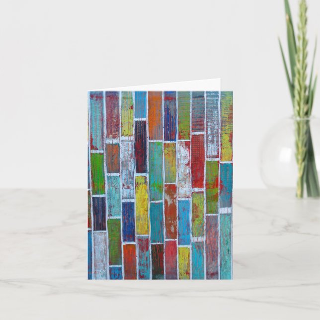 Fassade Leere Notecard Karte (Vorderseite)