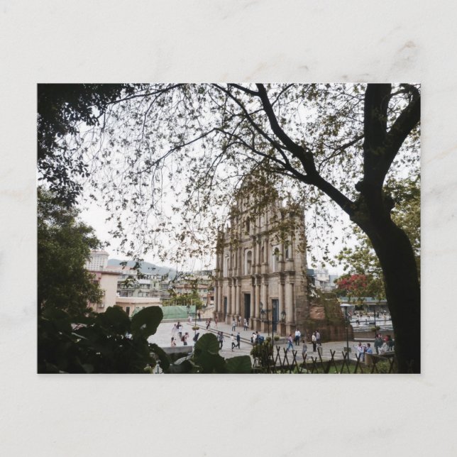 Fassade. Postkarte (Vorderseite)