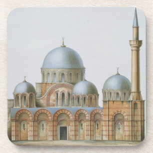 Fassade von Kahrije Dzamissi, die Kirche des Savi Untersetzer