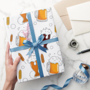 Fassbier Geschenkpapier