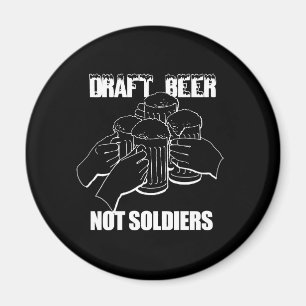 FASSBIER. NICHT SOLDATEN MAGNET
