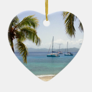 Fassbinder-Insel British Virgin Islands Keramik Ornament