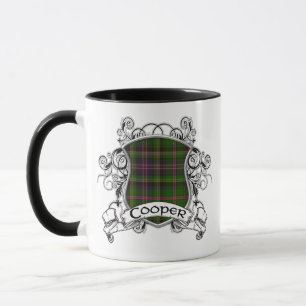 Fassbindertartan-Schild Tasse