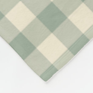 Fast Awake Gingham - Entlang des karierten Flusses Fleecedecke