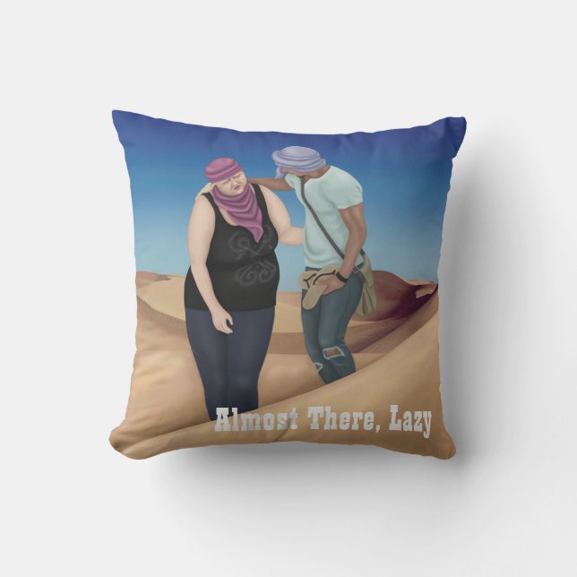 Fast da, Lazy Kissen (Vorderseite)