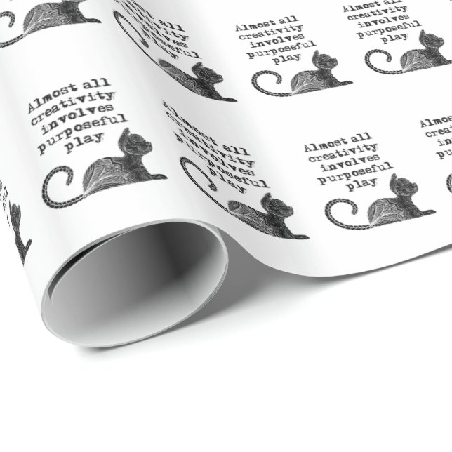 Fast die gesamte Kreativität beinhaltet zielgerich Geschenkpapier (Rolleneckpunkt)