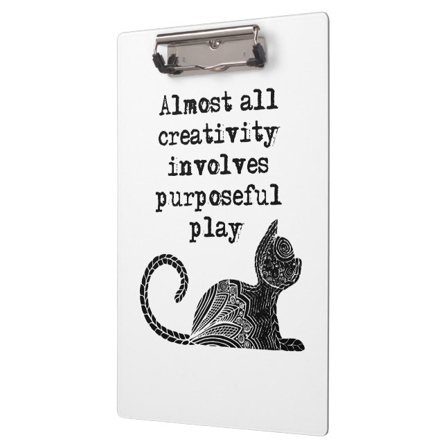 Fast die gesamte Kreativität beinhaltet zielgerich Klemmbrett (Links)