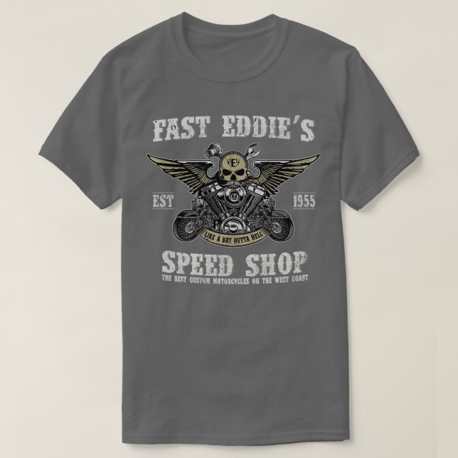 Fast Eddies Speed Shop  T-Shirt (Design vorne)