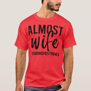 Fast Ehefrau Funny Bride Wedding Verheiratet Graph T-Shirt