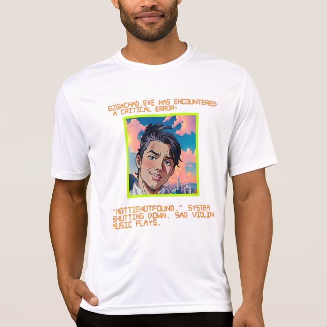 Fast ein Gigachad T-Shirt (Vorderseite)