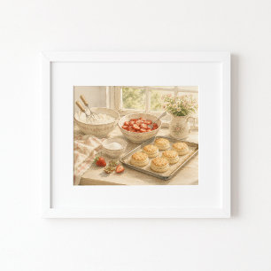 Fast Fertiges Aquarell-Kunstposter Poster