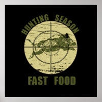 Fast Food Bob lustig Jagd Jäger Spaß