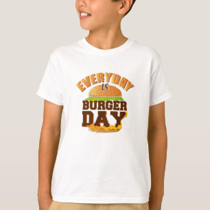 Fast Food Burger Käse Funny Eat Feinschmecker Gesc T-Shirt