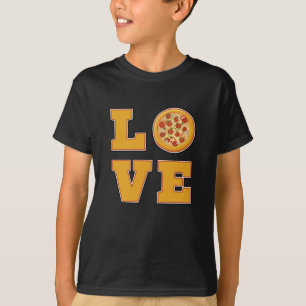 Fast Food Burger Käse Funny Pizza essen Geschenk I T-Shirt