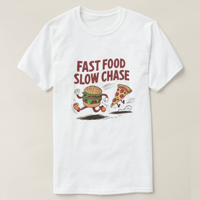 Fast Food Chase T-Shirt (Design vorne)
