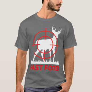 Fast Food Depots Hunt Bow Club Women Hunter T-Shirt